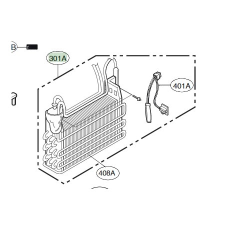 Evaporator Assembly LG