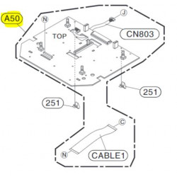 Mainboard TOP LG Audio