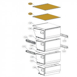 Prateleira para Frigorifico LG