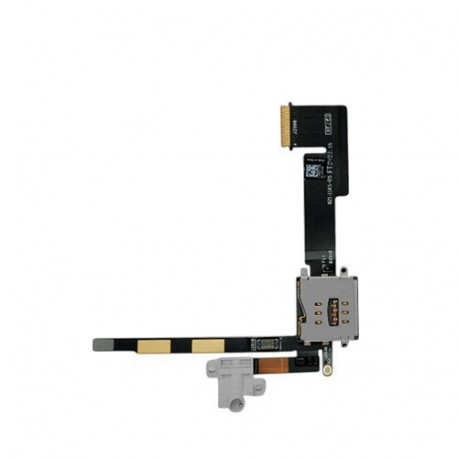 iPad 2 - Audio Jack 3G Sim Card Holder Connector White